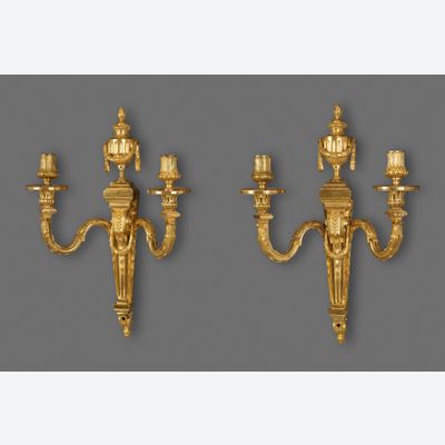 Paar Franse Louis XVI Appliques