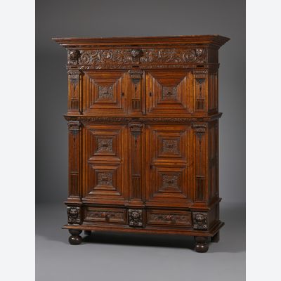 Hollandse Renaissance vierdeurs kast