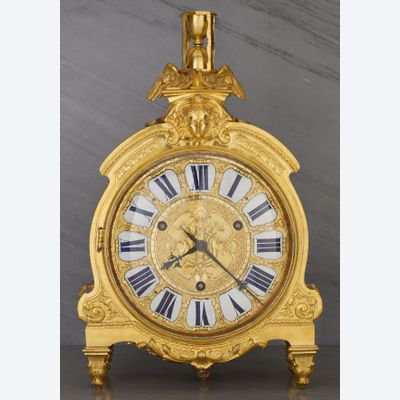 French Régence Pendule de Cartonnier