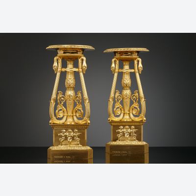 Paar französische Empire-Coupes, Pierre-Philippe Thomire