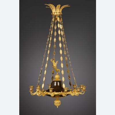 Franse Empire twaalflichts discuskroon