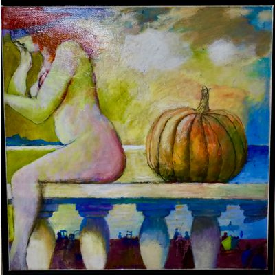 Nicolaas Wijnberg (1918-2006), acrylic on canvas