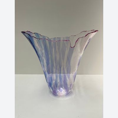 Frank van der Ham, 950301, Vasenform, verschmolzen, verformt und poliert