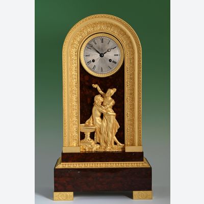 A French Empire ormolu pendule