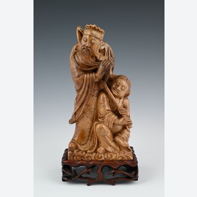Chinese soapstone sculpture