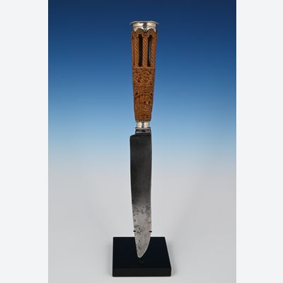 A Dutch palmwood knife