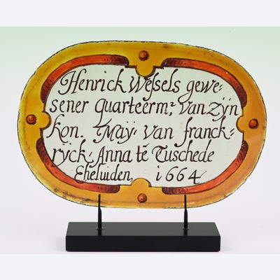 Gebrandschilderd Vensterraam