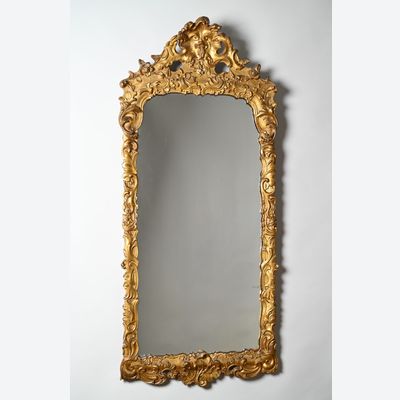 A Dutch Louis XV mirror