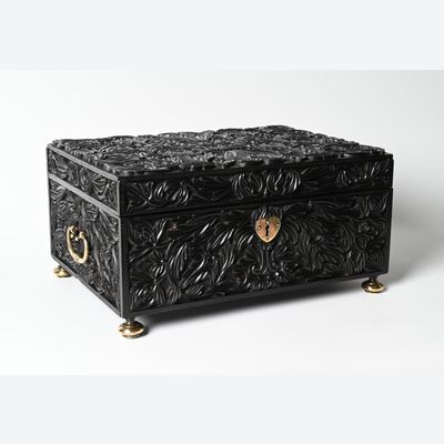 A Dutch colonial document chest