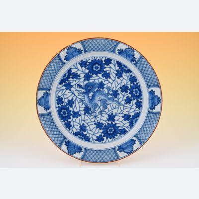 Een Delftse aardwerk schotel.