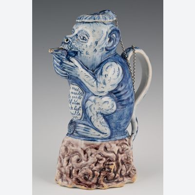 Delfts aardewerk melkkannetje