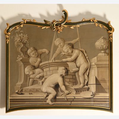 Ein Grisaille, sogenannt