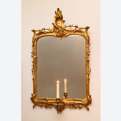 A Dutch Rococo mirror