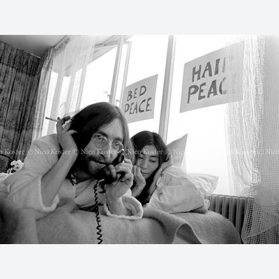 John Lennon \u0026amp; Yoko Ono - Peace - Kamer 902 Hilton # 19