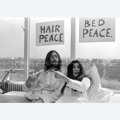 John Lennon & Yoko Ono - Peace - Kamer 902 Hilton # 2