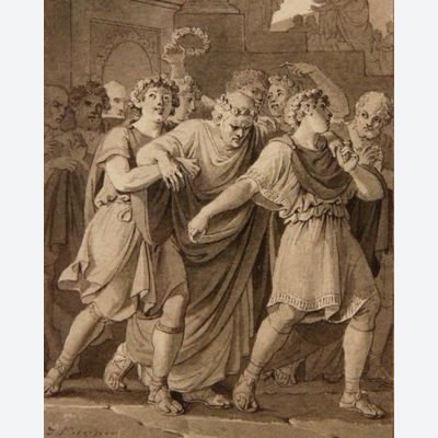 Jacques Kuyper: voorstudie voor 'de Censor Cato'