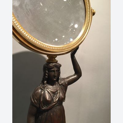 Empire toilet spiegel