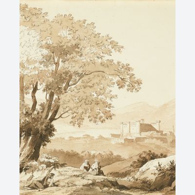 Desprez (zugeschrieben): Lago di Bracciano