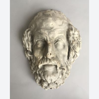 Gipskopf von Homer