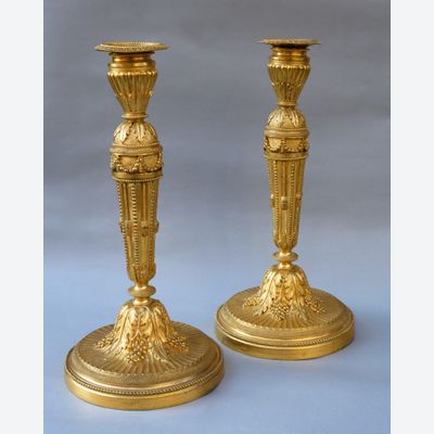 Paar Louis XVI Leuchter