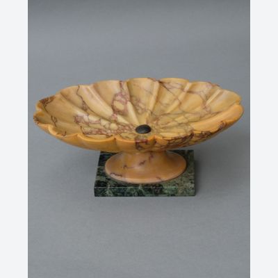 Grand Tour Tazza in Sienamarble