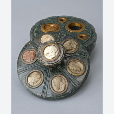 Grand Tour Souvenir: Tintenfass aus Neapel