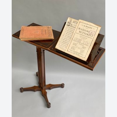 A Charles X music or reading stand
