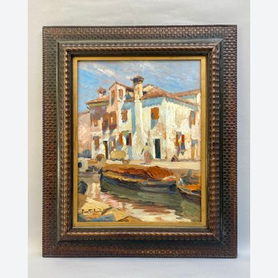 Pieretto Bianco: Kanal in Venedig