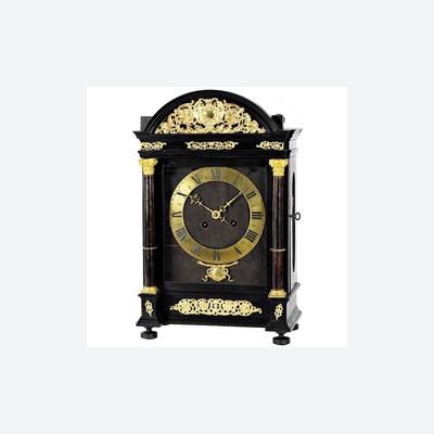 Important French "Religieuse" clock by Isaac Thuret in the manner of the famous "Hague Clocks"