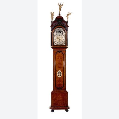 L02 Dutch longcase clock with Planisphere.
