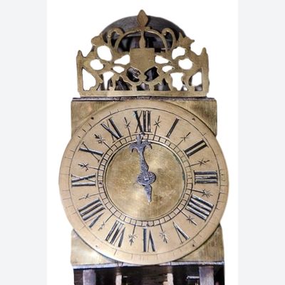 LA07 Kleine französische Laternen-Uhr, vermutlich Bretagne