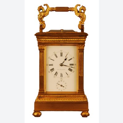 C01 Grote reiswekker in zeer fraaie staat