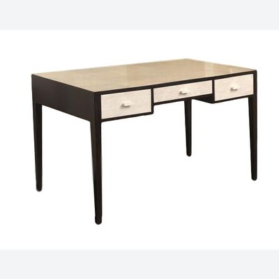 Bureau Jean Michel Frank/ART DECO stijl segrijn panelen