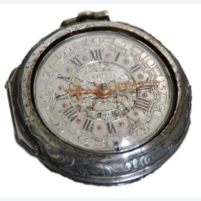 Schöne Taschenuhr, Spindelhemmung