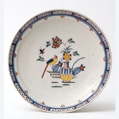 Polychromes Delfter Teller