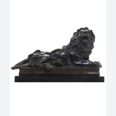 Mid 19th Century Bronze Cast after a Model after A. BARYE