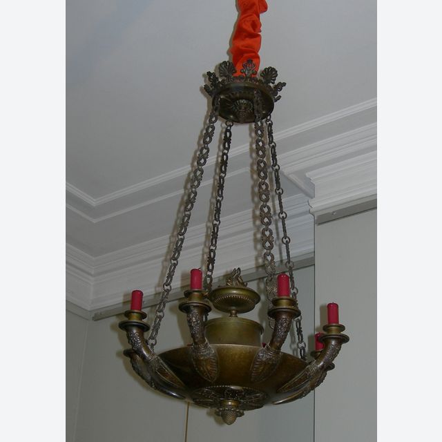 PERIOD CONSULATE CHANDELIER