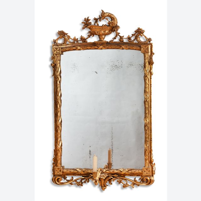 Dutch Louis Quinze Gueridon mirror