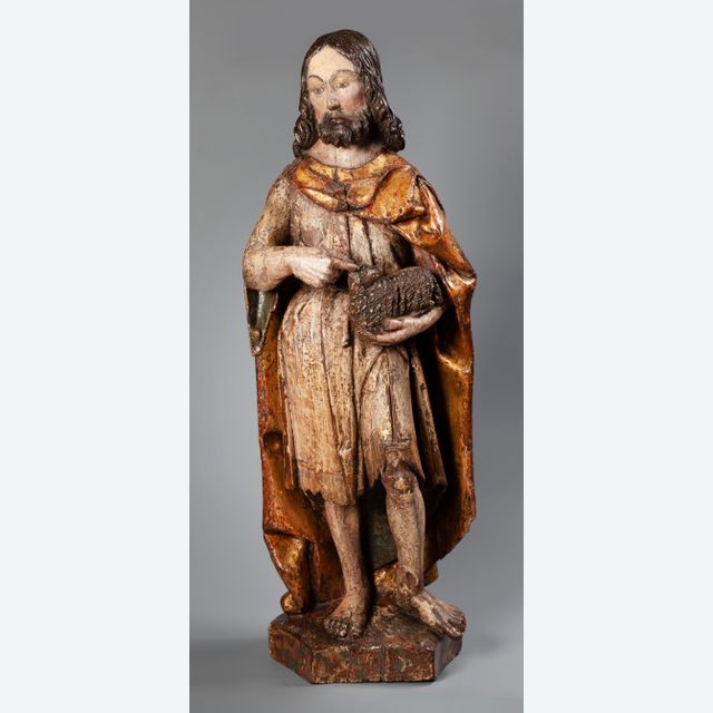 Skulptur von Johannes dem Täufer