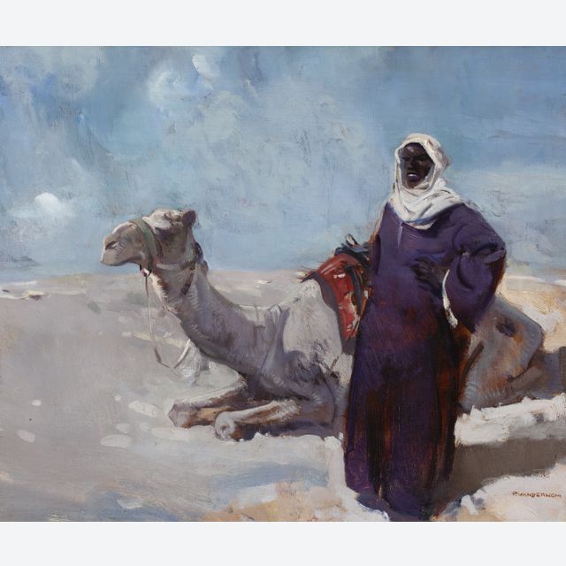 Touareg with a Dromadery