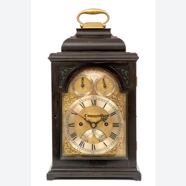 Eine kleine englische Tischuhr mit Viertelrepetition, James Wittit London, ca. 1740
