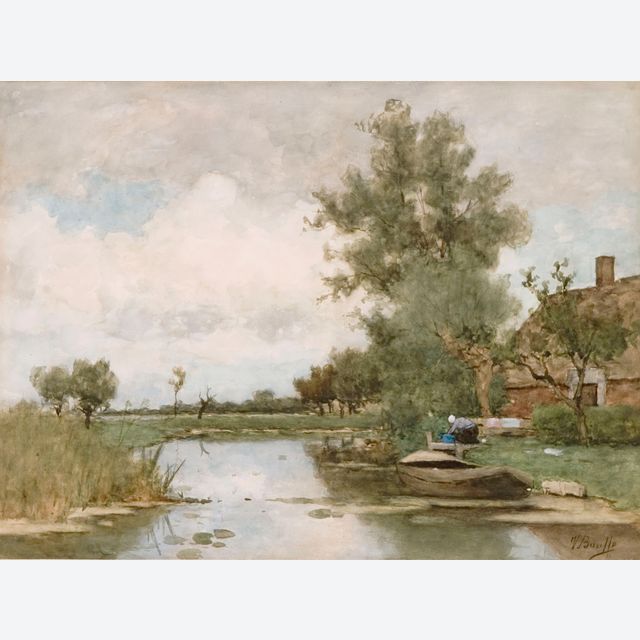 Landschap bij Delft