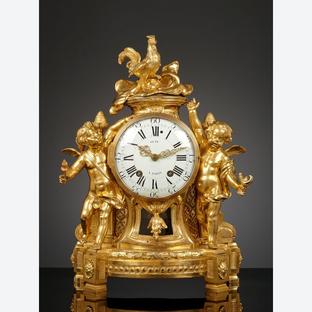 French Louis XVI Mantel Clock