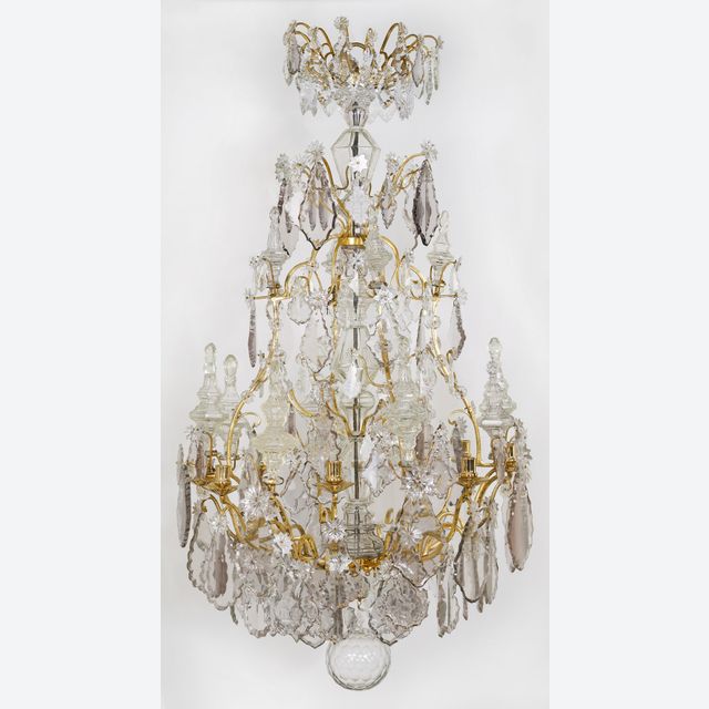 French Louis XV ‘Lustre a Cage’