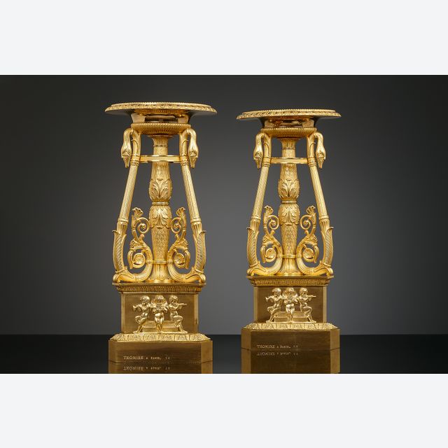 Paar französische Empire-Coupes, Pierre-Philippe Thomire
