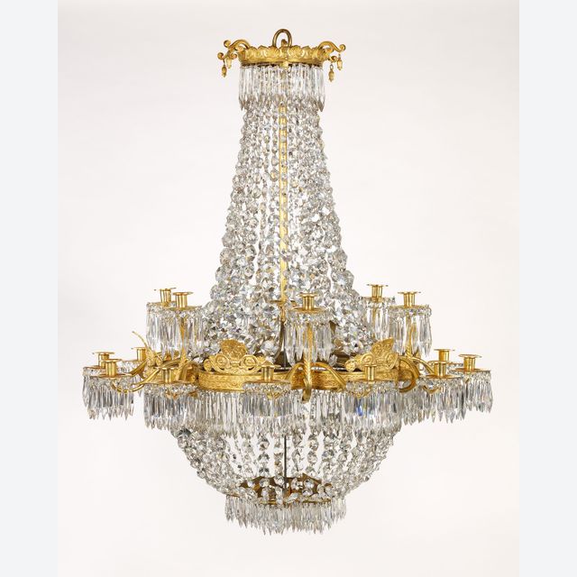 Russian Empire 18-light Chandelier
