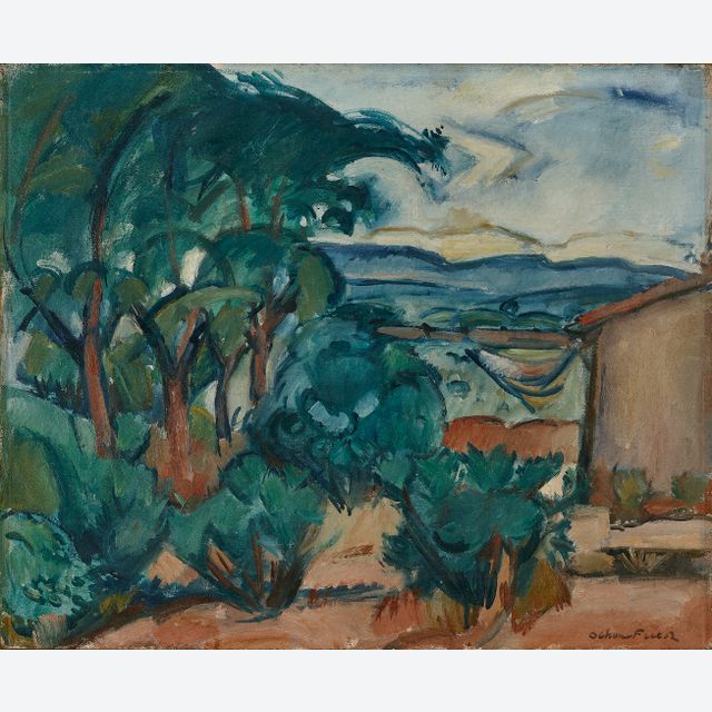Achille-Émile Othon Friesz (1879-1949), Provençal landscape