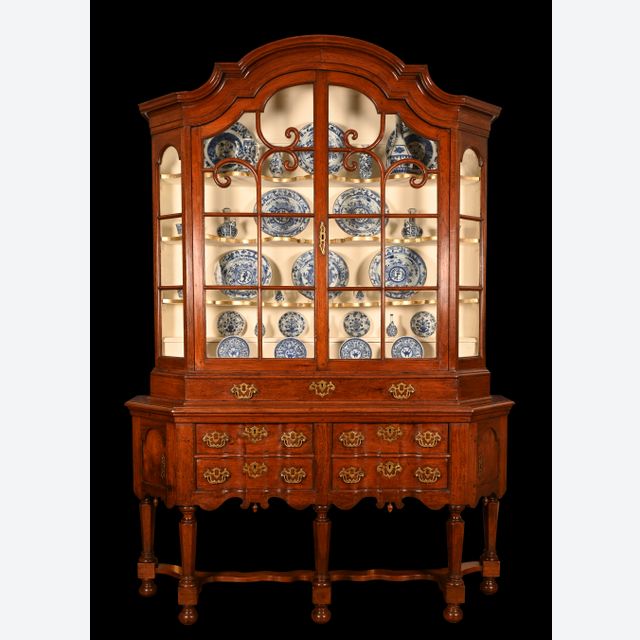 A Dutch 18th century Display Cabinet