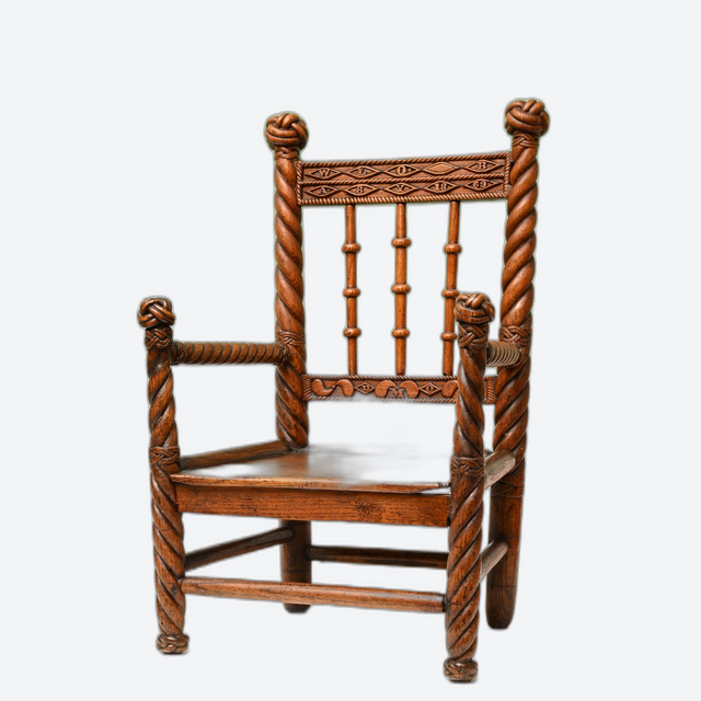 A rare American high chair