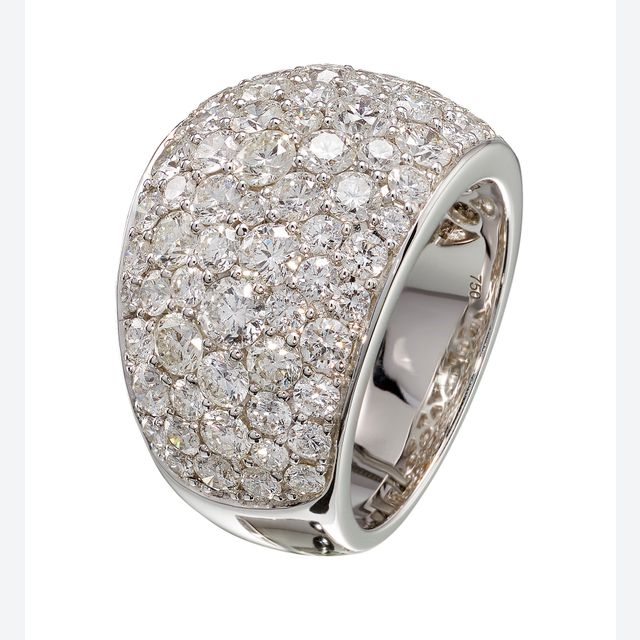 Artur Scholl 18 Carat White Gold Diamond Ring